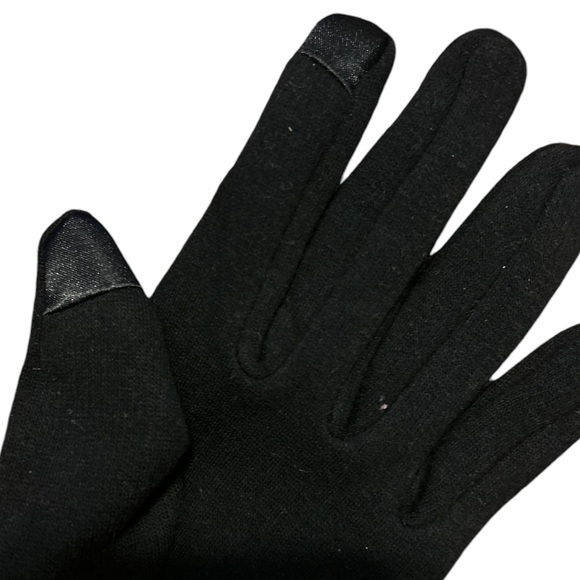 Fashion Gloves Women’s Size Small/Medium Black with Button Accents NWOT - Picture 3 of 4